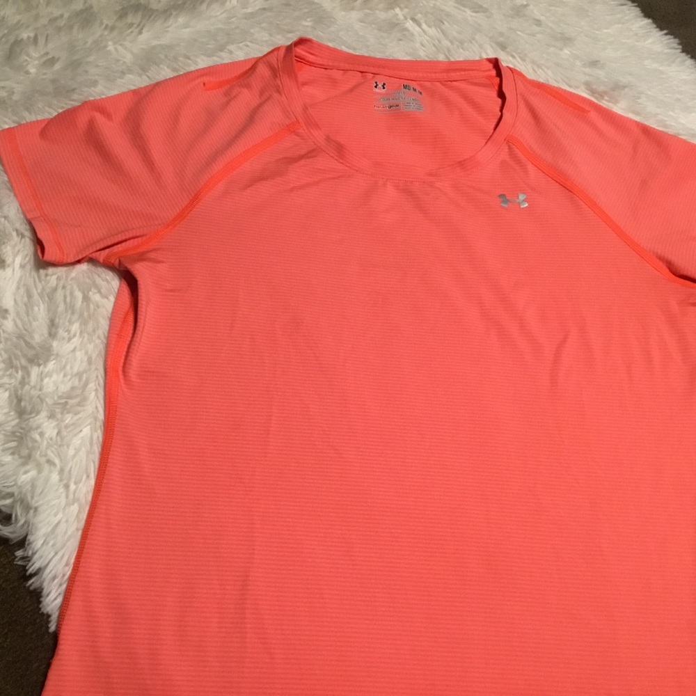 Under Armour Heat Gear Fitted Short Sleeve Tee - Picture 2 of 3